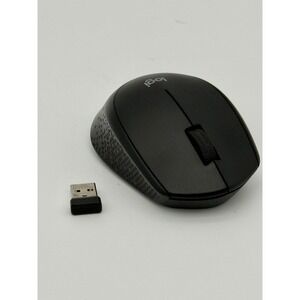 Logitech M330 Silent Plus Wireless Mouse USB Nano Receiver Tested Working